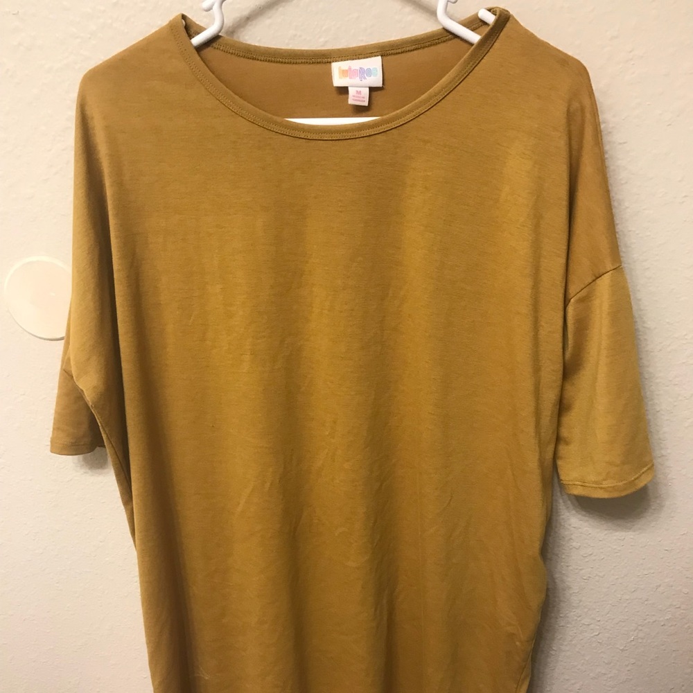 SOLID mustard NWOT Irma